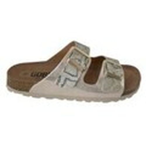 Chanclas BIO 2 HEBILLAS PIEL para mujer - Gobbs - Modalova