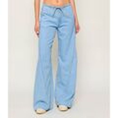 Vaqueros anchos W6GA2J D7902 JOGGER EXTRA WIDE-GNTT DENIM LIGHT para mujer - Guess - Modalova