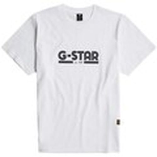 Camiseta Line Script para hombre - G-Star Raw - Modalova
