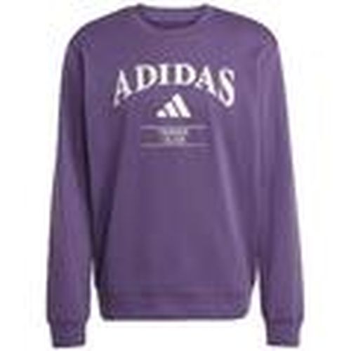 Jersey Sweatshirt Heritage Graphic pourpre para hombre - adidas - Modalova