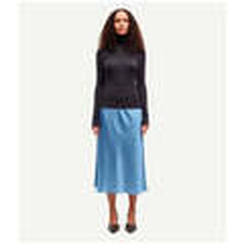 Faldas midi Samsoe Samiley Skirt Blue para mujer - SAMSØE SAMSØE - Modalova