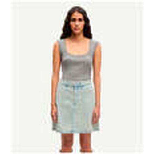 Tops y Camisetas Samsoe Sadou Top Grey para mujer - SAMSØE SAMSØE - Modalova