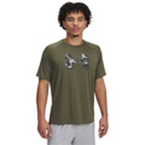 Camiseta Tech Print Fill para hombre - Under Armour - Modalova