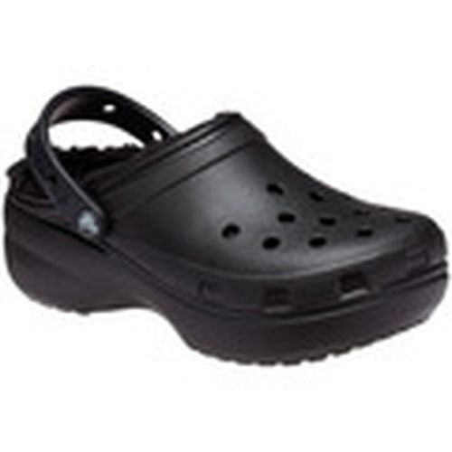 Zuecos Sabots Classic Platform Lined doublure douce et floue para mujer - Crocs - Modalova