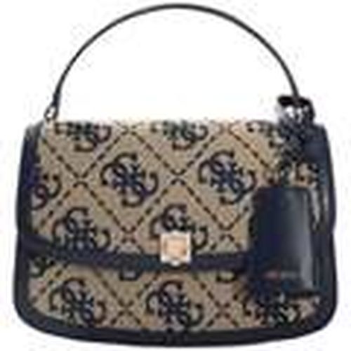Bolso Bolso con solapa Audrey Monogramme Logo Marino para mujer - Guess - Modalova