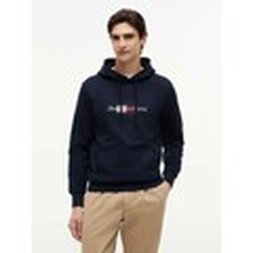 Sudaderas con capucha Script Flag Hoodie para hombre - Tommy Hilfiger - Modalova