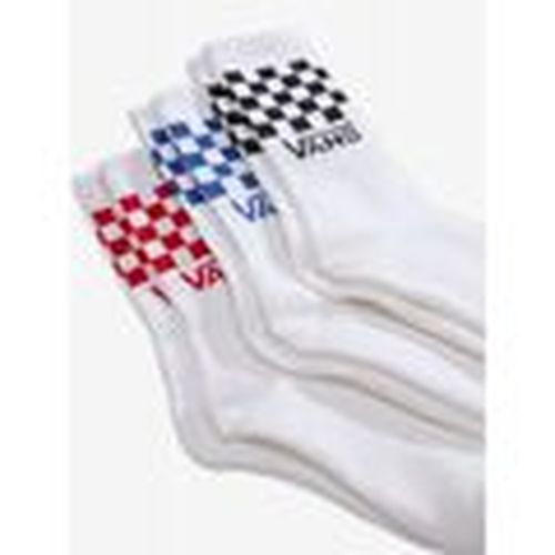 Medias VN000QBU - 3 PACK-WHT1 WHITE/MULTICOLOR para mujer - Vans - Modalova
