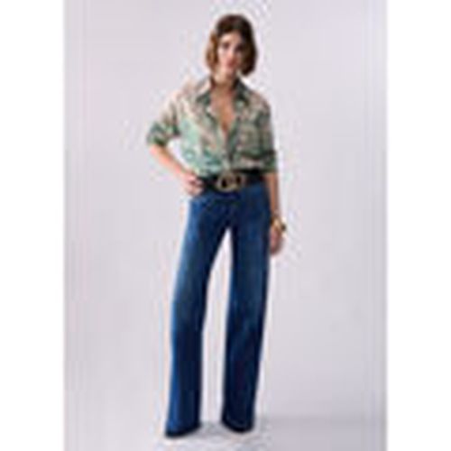 Jeans Vaqueros flare stonewash para mujer - Liu Jo - Modalova