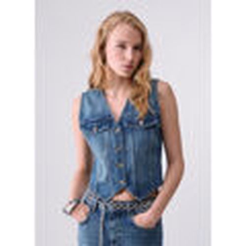 Chaleco de traje Chaleco en denim para mujer - Liu Jo - Modalova