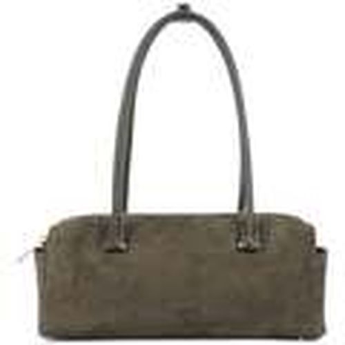 Bolso de mano Bolso rectangular con cremallera Suède Cube Caqui para mujer - LANCASTER - Modalova