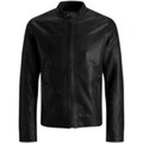 Cazadora de cuero Warner para hombre - Jack & Jones - Modalova