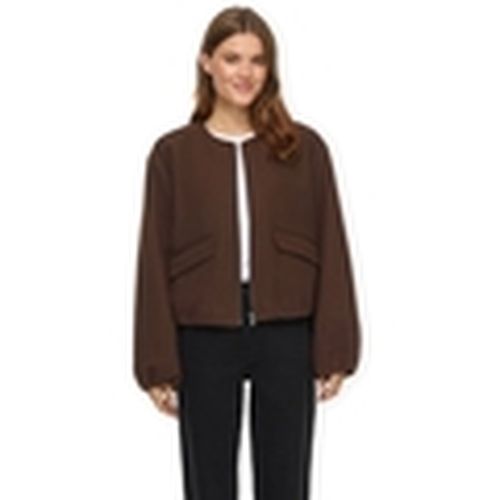 Abrigo Balou Jacket - Coffee Bean para mujer - Vila - Modalova