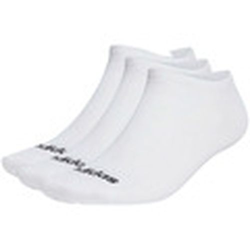 Calcetines Chaussettes thin linear low-cut blanc/noir para mujer - adidas - Modalova
