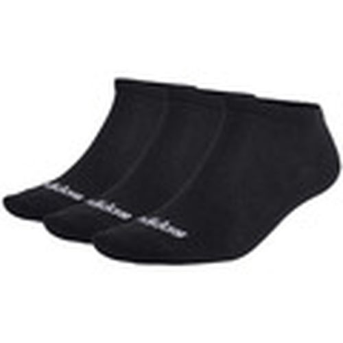 Calcetines Chaussettes thin linear low-cut noir/blanc para mujer - adidas - Modalova