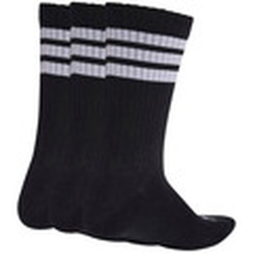 Calcetines Chaussettes 3-stripes cushioned 3 pack noir/blanc/blanc para hombre - adidas - Modalova