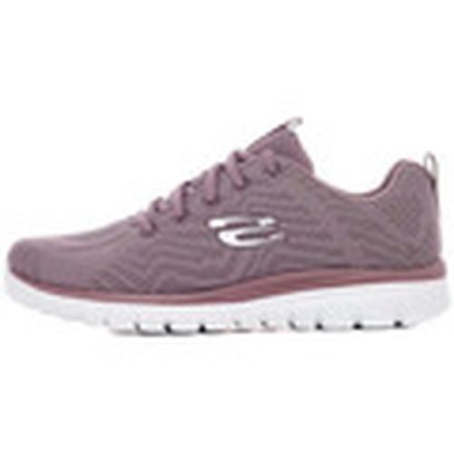 Deportivas Moda Baskets graceful-get connected violet para mujer - Skechers - Modalova