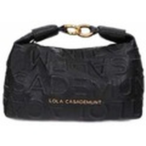 Bolso Leather Effect Shoulder Bag With Embosse para mujer - Lola Casademunt - Modalova