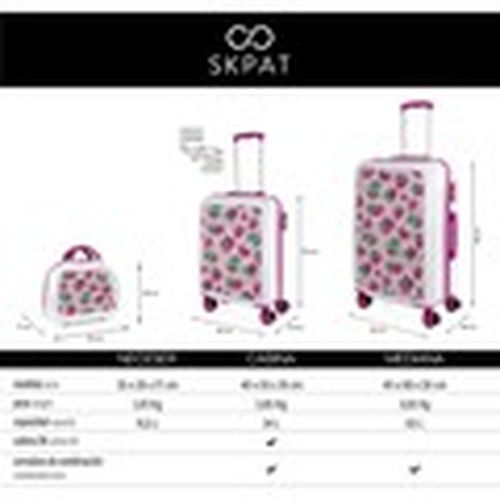 Maleta rigida Printed para mujer - Skpat - Modalova