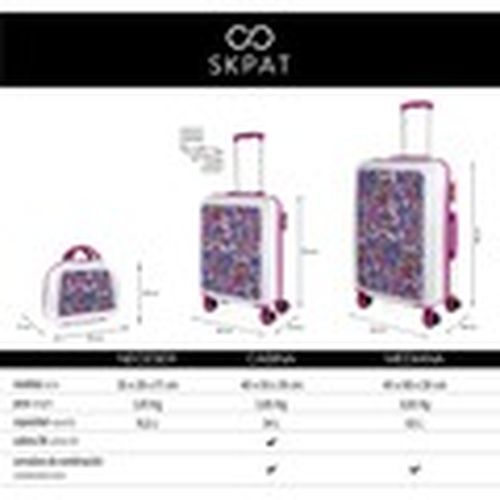 Maleta rigida Printed para mujer - Skpat - Modalova