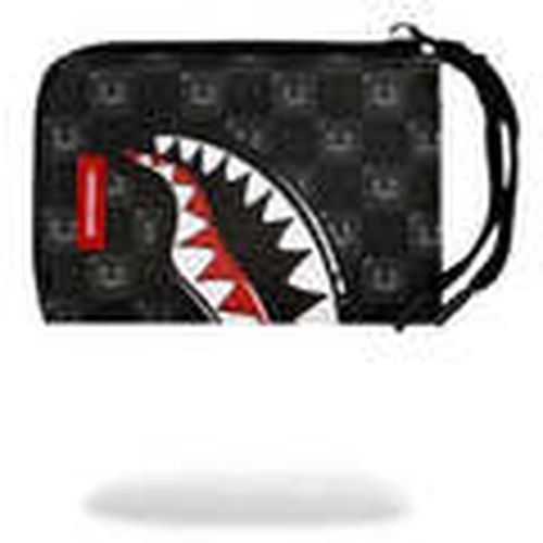 Bolso Sharks In Paris Wtf Bubbly Black Check para mujer - Sprayground - Modalova