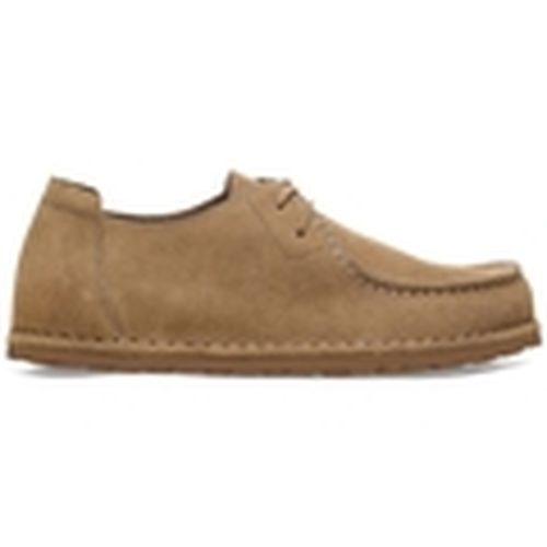 Bailarinas Utti Lace Suede Leather Regular - Solid Gray Taupe para mujer - BIRKENSTOCK - Modalova