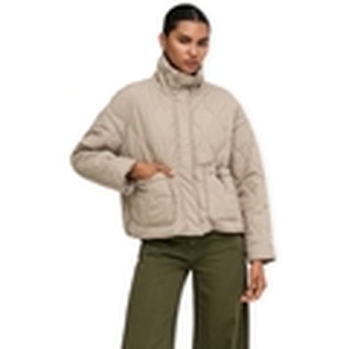Abrigo Sigga Short Jacket - Silver Mink para mujer - Only - Modalova