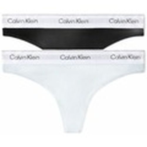 Strings Lv00qf8834 Thong 2pk para mujer - Calvin Klein Jeans - Modalova