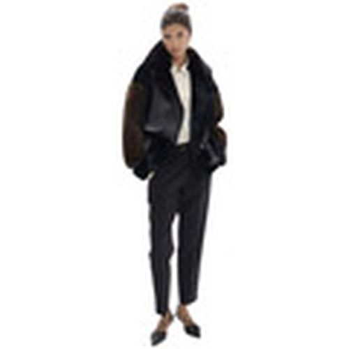 Chaqueta ABRIGO COMBI ANIMAL 45A MUJER para mujer - Lola Casademunt - Modalova