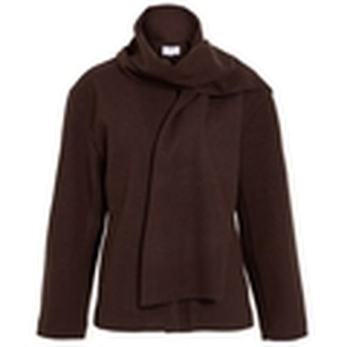 Abrigo Lucia Jacket - Coffee Bean para mujer - Vila - Modalova
