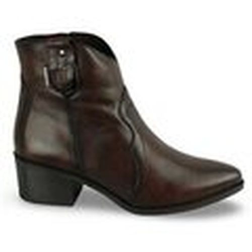 Botines botin hebilla lateral cuero para mujer - Lolas - Modalova
