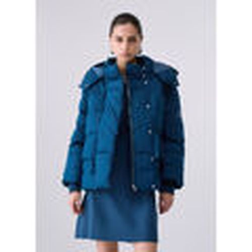 Chaqueta Cazadora oversize con capucha para mujer - Liu Jo - Modalova