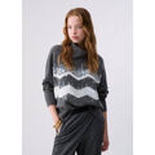 Jersey Punto jacquard en mezcla de lana para mujer - Liu Jo - Modalova