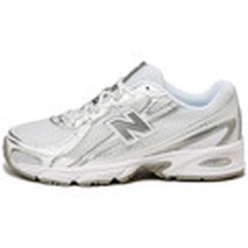 Deportivas Moda 740 White Grey para mujer - New Balance - Modalova