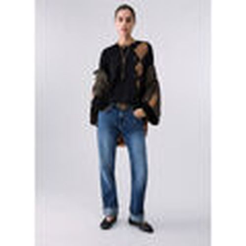 Jeans Jeans rectos con vuelta para mujer - Liu Jo - Modalova