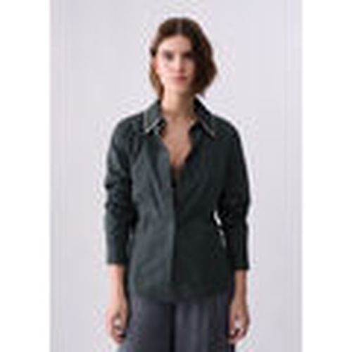 Camisa Camisa con bordados joya para mujer - Liu Jo - Modalova