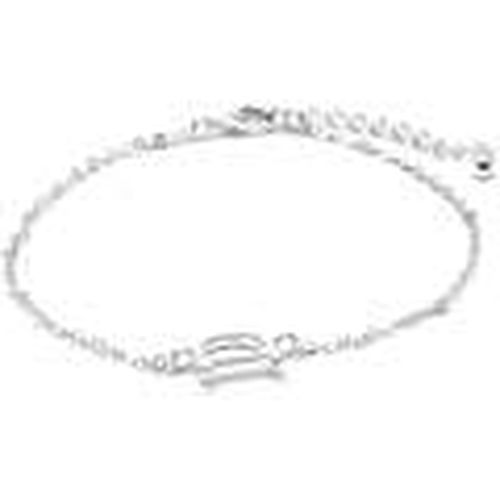 Pulseras Pulsera Alphabet acabado Rodio - Letra D para hombre - Luxenter - Modalova