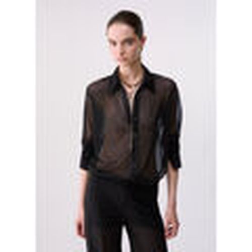 Camisa Camisa de tul con bordados joya para mujer - Liu Jo - Modalova
