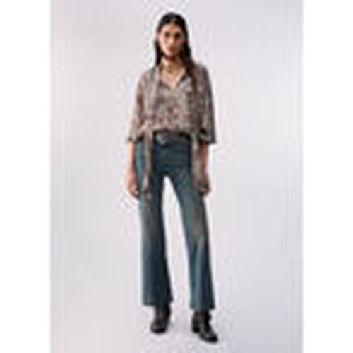 Jeans Jeans flare con botones joya para mujer - Liu Jo - Modalova
