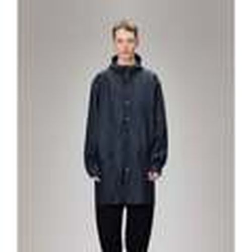 Abrigo Long Jacket W3 Navy para mujer - Rains - Modalova