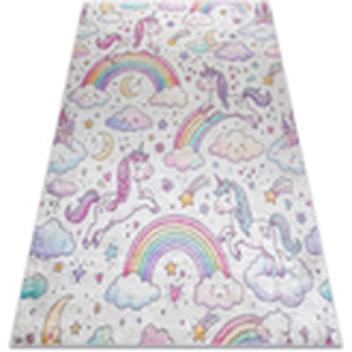 Alfombras Alfombra lavable BAMBINO 61400 Unicornio, arcoiris 140x200 cm para - Rugsx - Modalova