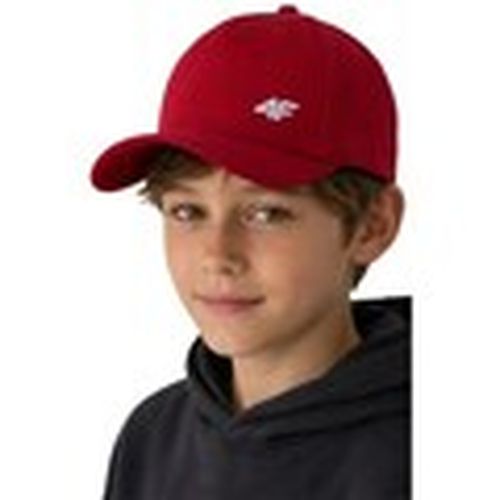 F Gorra U585CZERWONA para mujer - 4F - Modalova