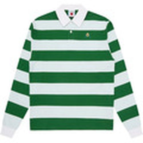 Tops y Camisetas Cones Bones Rugby Shirt Blue Green Stripe para mujer - Ice Cream - Modalova