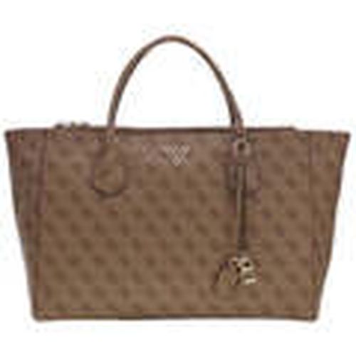 Bolsa Bolso Tote Marissa Monogramme Logo Latte para mujer - Guess - Modalova