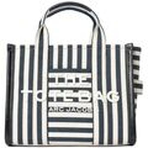 Bolsa The Stripe Canvas Medium Tote para mujer - Marc Jacobs - Modalova