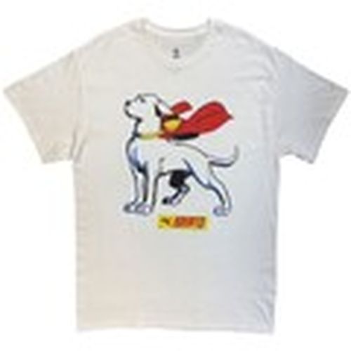 Tops y Camisetas Superman Krypto Cape para mujer - Dc Comics - Modalova