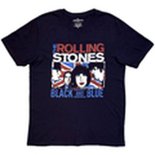 Camiseta Black And Blue para mujer - The Rolling Stones - Modalova