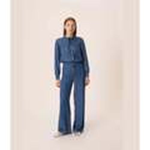 Camisa Lenora Middle Blue para mujer - Des Petits Hauts - Modalova