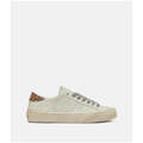 Deportivas Moda Hill Low Suede Cream para mujer - D.A.T.E. - Modalova