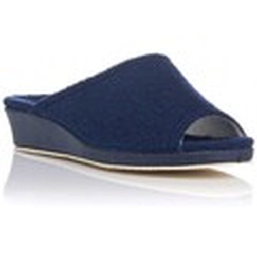 Pantuflas Zapatilla de casa con cuña para mujer - Garzon - Modalova