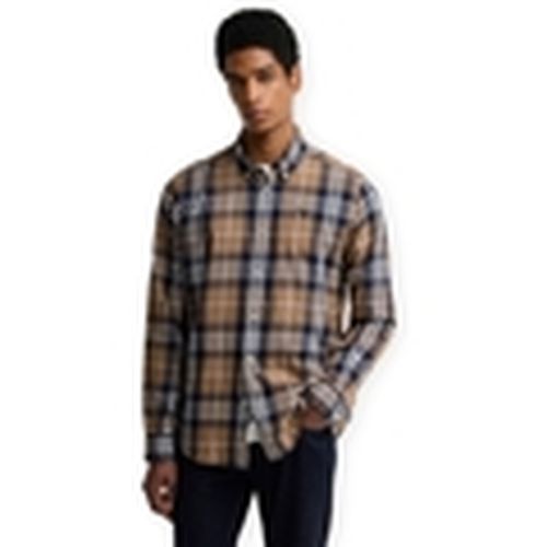 Camisa manga larga Edgar Tailored Shirt - Stone para hombre - Barbour - Modalova